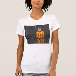 Trump in Jail Women&#39;s Bella+Canvas Slim Fit T-Shir T-Shirt