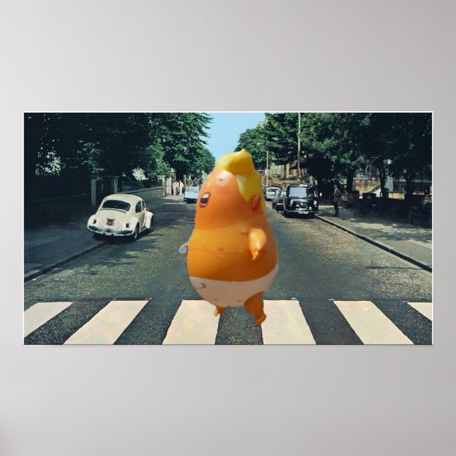 Trump in London Poster (Front)