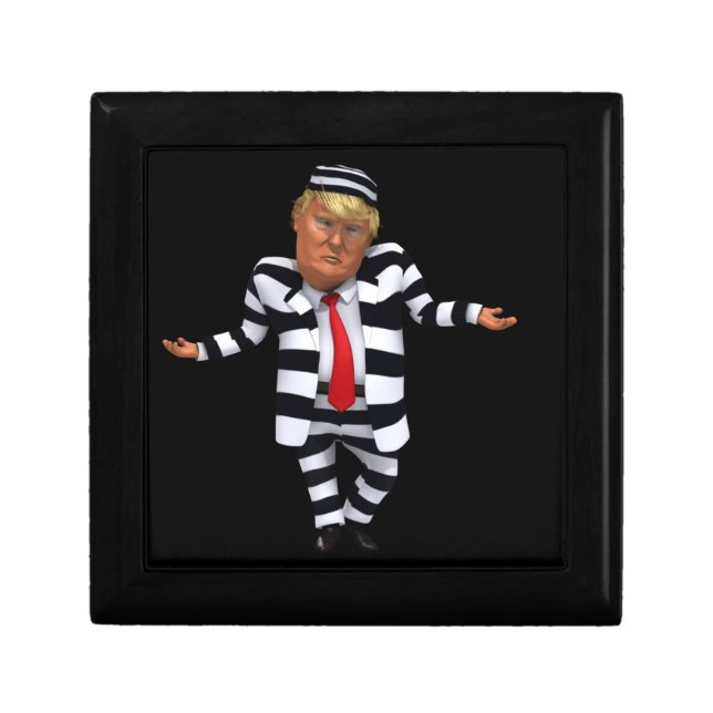 Trump in Prison Wear Gift Box (Front)
