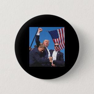 Trump Ination Attempt  Button