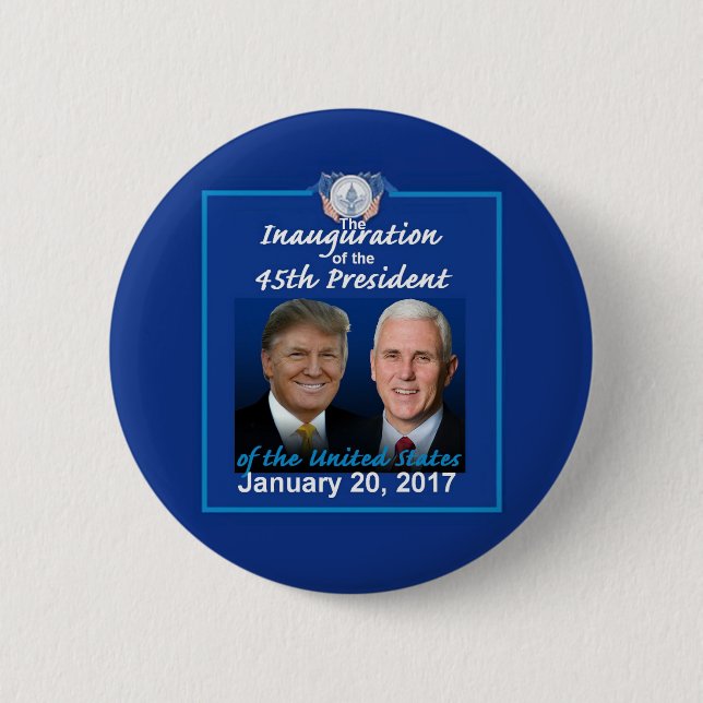 TRUMP Inauguration Button (Front)