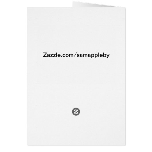 TRUMP Inauguration Card (Back)