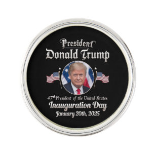 Trump Inauguration Day 2025 47th USA President Lapel Pin