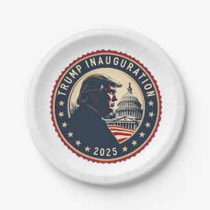 Trump Inauguration Day 2025 Proud Maga Paper Plates