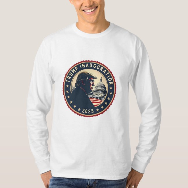 Trump Inauguration Day 2025 Proud Maga  T-Shirt (Front)