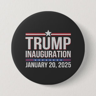 Trump inauguration Day January 2025 President Button