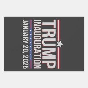 Trump inauguration Day January 2025 President Wrapping Paper Sheets