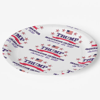 Trump Inauguration Paper Plate