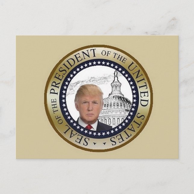 TRUMP Inauguration Postcard (Front)