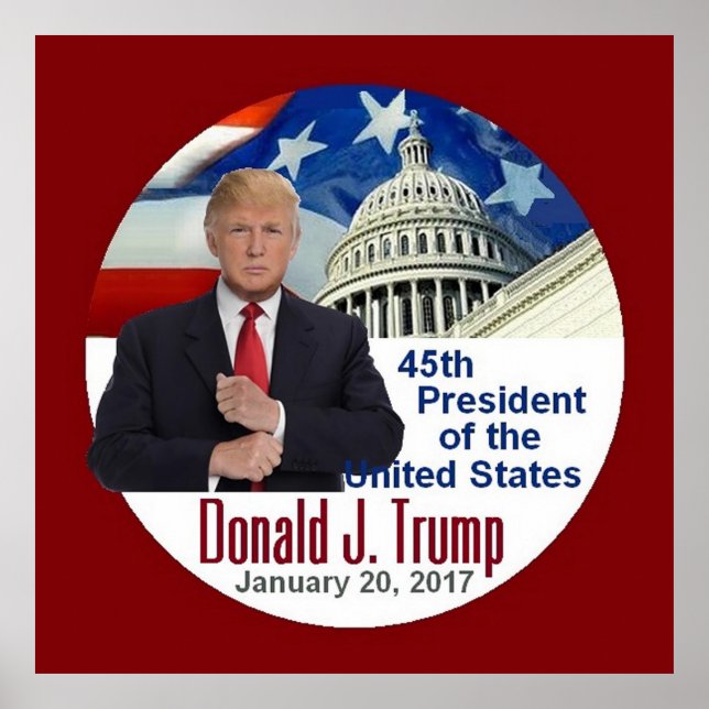 TRUMP Inauguration Print (Front)