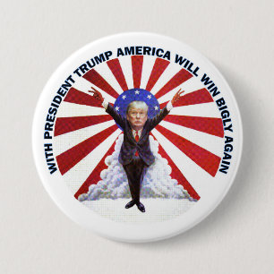 Trump Inauguration Salute Button