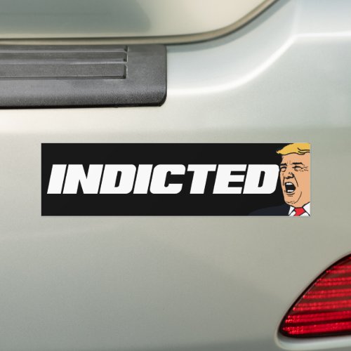 Trump Indicted Lock Him Up Anti_Trump Bumper Sticker
