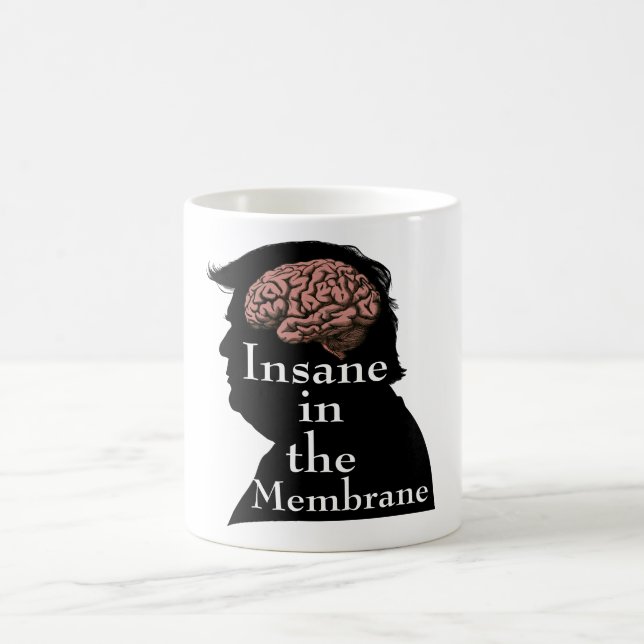 Trump/Insane Coffee Mug (Center)