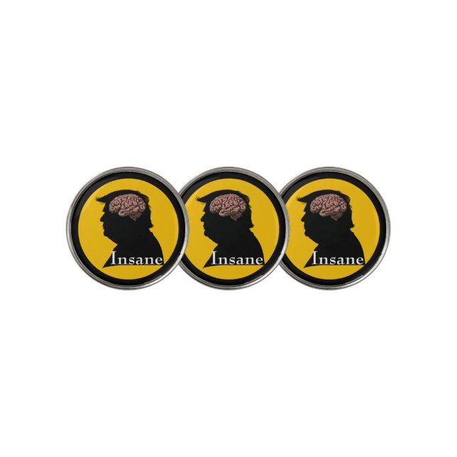 Trump/Insane Golf Ball Markers