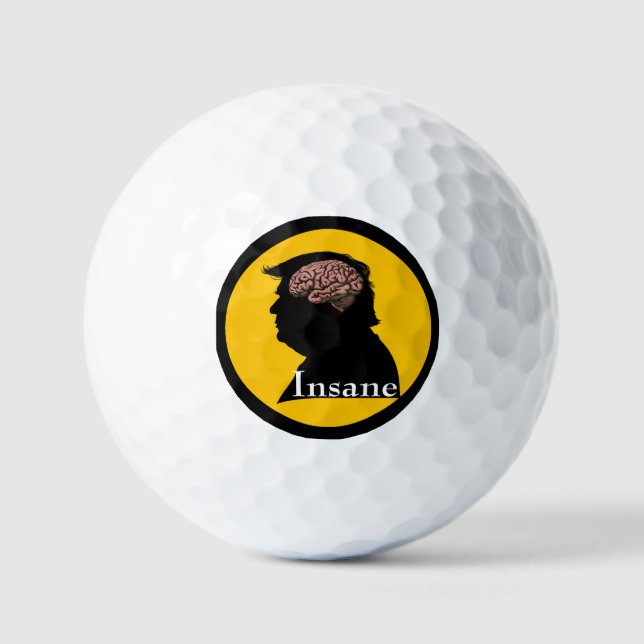Trump/Insane Golf Balls (Front)
