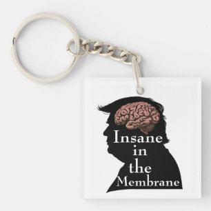 Trump/Insane Keychain