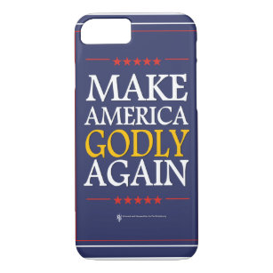 Trump - iPhone Case: Make America Godly Again iPhone 8/7 Case