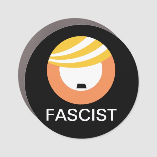 Trump is a Fascist Car Magnet