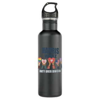 Trump is a scab Vote Harris Stainless Steel Water Bottle