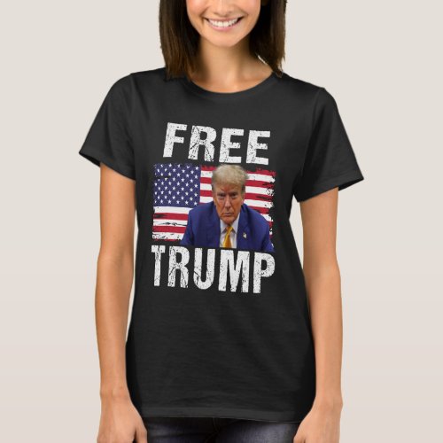 Trump Is Innocent Mugshot Take America Back Again  T_Shirt