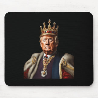 Trump Is King Long Live The King American Flag Pat Mouse Pad