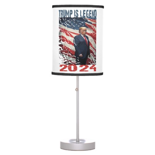 TRUMP IS LEGEND 2024  TABLE LAMP