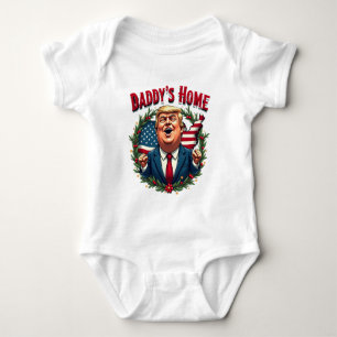 Trump is My President ,Trump Inauguration Day Baby Bodysuit