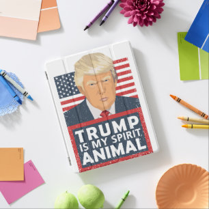 Trump is My Spirit Animal Funny iPad Smart Cover