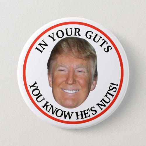 Trump is nuts button