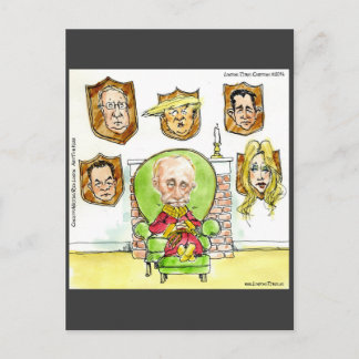 Trump Is Putin On The Ritz Gifts Postcard
