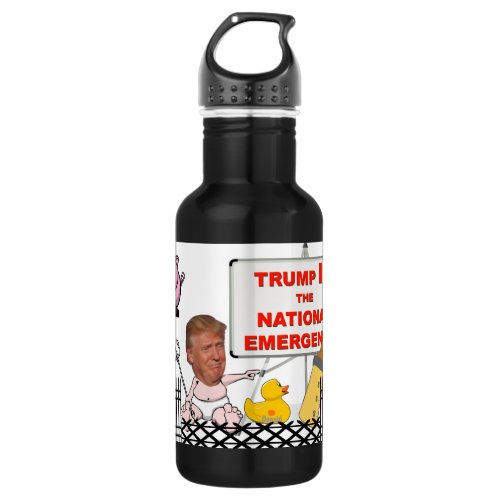 Trump IS the national emergency  Anti Trump Stainless Steel Water Bottle