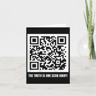 Trump Is Your President - Qr Trump Code  Card