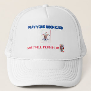 Trump-It Hat: White Trucker Hat