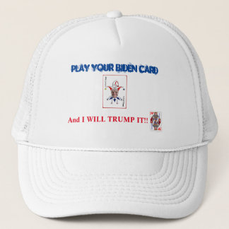 Trump-It Hat: White Trucker Hat