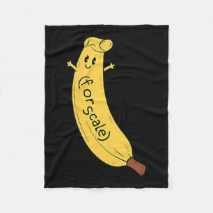 Trump It's Banana (for Scale) Funny 1 Fleece Blanket