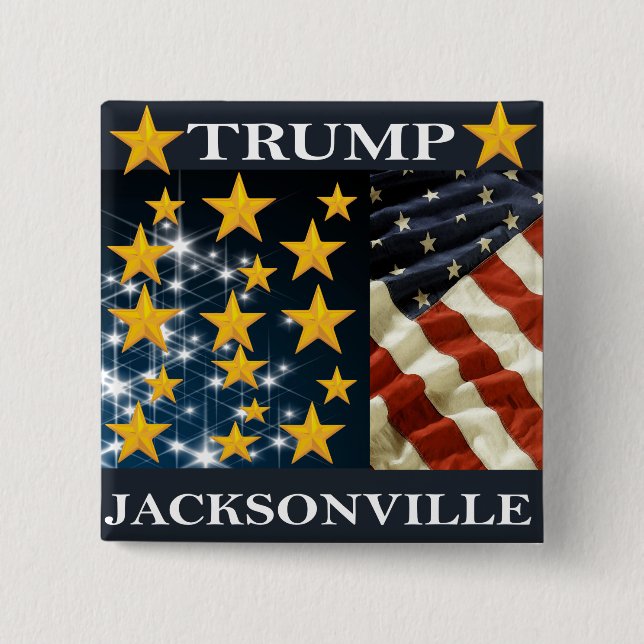 TRUMP JACKSONVILLE BUTTON (Front)