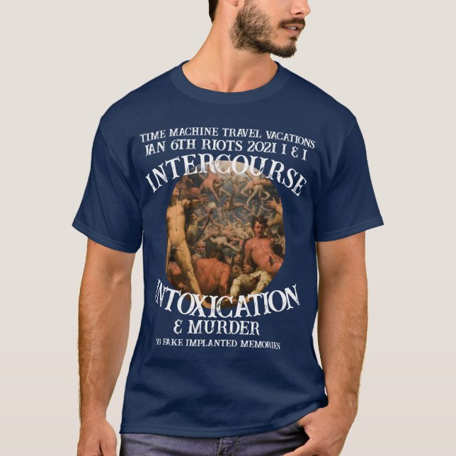 Trump January 6th Riots 2021 No Fake Memories T-Shirt (Front)