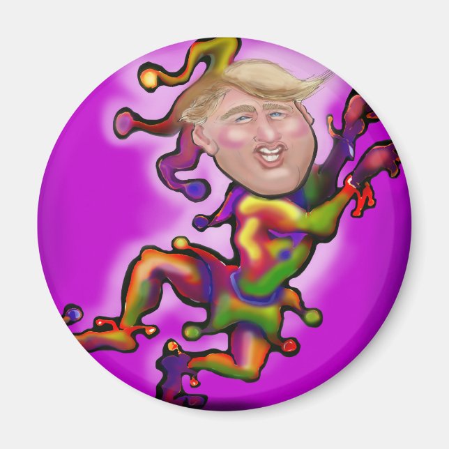 Trump Jester Magnet (Front)
