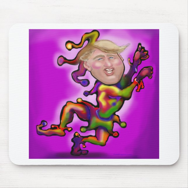 Trump Jester Mouse Pad (Front)