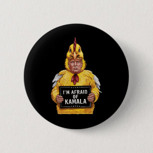 Trump Kamala Harris First Female President 2024 Button