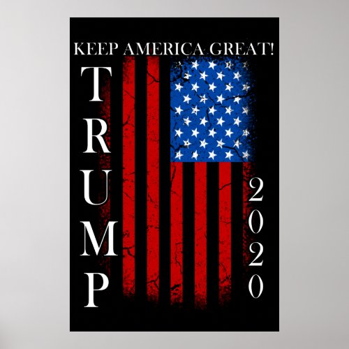 Trump Keep America Great 2020 Poster