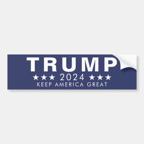 Trump Keep America Great Bumper Sticker