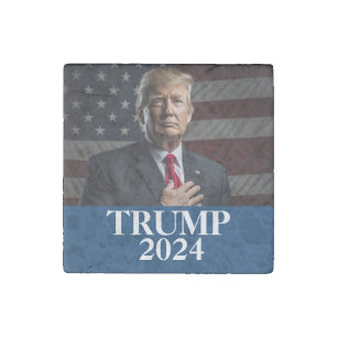 Trump Keep America Great Stone Magnet