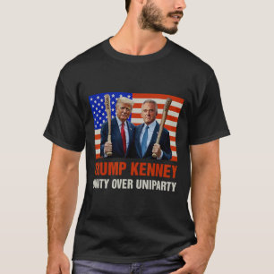 Trump Kennedy Unity Over Uniparty 2024 Funny Elect T-Shirt