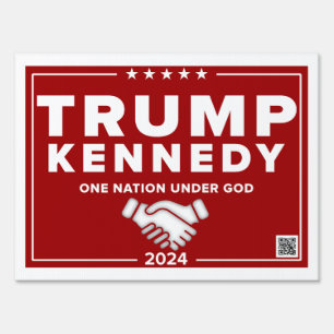 Trump Kennedy Yard Sign