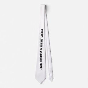 Trump kids first neck tie