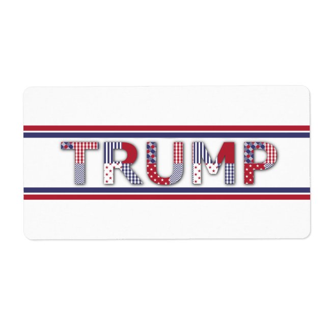trump label (Front)