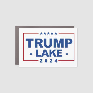 TRUMP LAKE 2024 CAR MAGNET