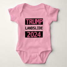 TRUMP LANDSLIDE 2024 for BABY! Baby Bodysuit