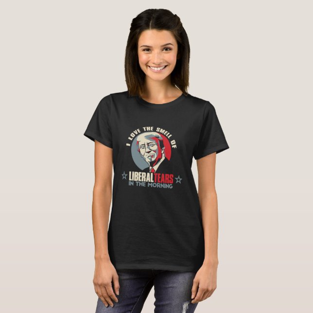 Trump: Liberal Tears T-Shirt (Front Full)